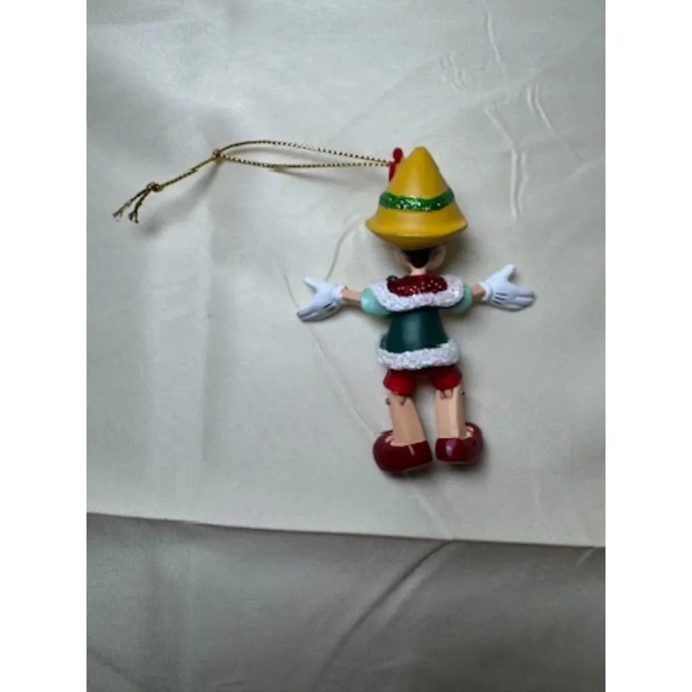 Disney Parks Pinocchio Marionette Holiday Christmas Ornament With Box
